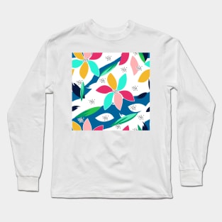 Artistic flowers Long Sleeve T-Shirt